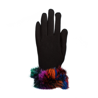 Γυναικεία γάντια Sama μαύρα